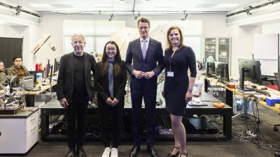 Ministerpräsident Wüst besucht die Stanford University im Süden von San Francisco