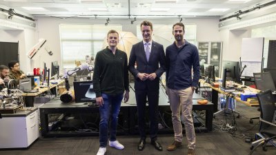 Ministerpräsident Wüst besucht die Stanford University im Süden von San Francisco