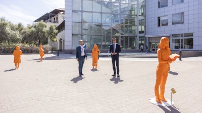 Ministerpräsident Wüst besucht die Stanford University im Süden von San Francisco