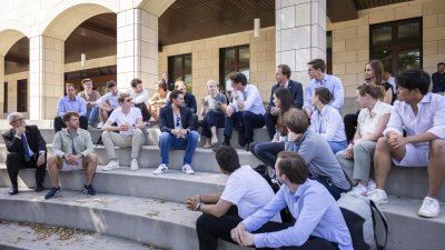 Ministerpräsident Wüst besucht die Stanford University im Süden von San Francisco