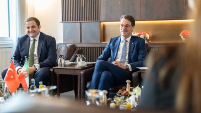 Antrittsbesuch S.E. Herr Gökhan Turan, Botschafter der Republik Türkei