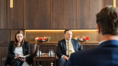 Antrittsbesuch S.E. Herr Gökhan Turan, Botschafter der Republik Türkei