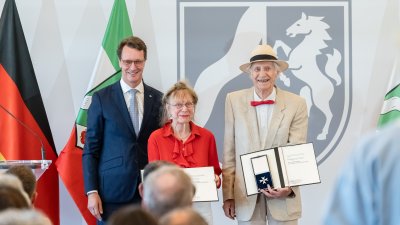 Wicze Braun und Wolfgang Brudes aus Leichlingen 