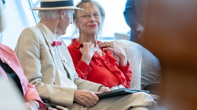 Preisträger Wicze Braun und Wolfgang Brudes aus Leichlingen 