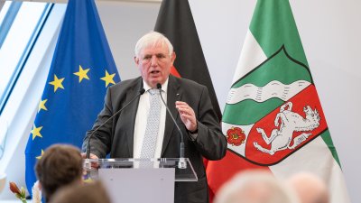 Minister Laumann während seiner Rede