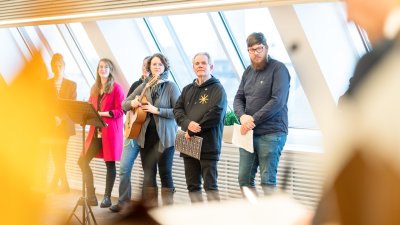 Ministerpräsident Hendrik Wüst empfängt Sternsinger