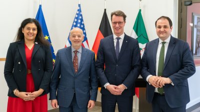 Amtsantritt von Alan Meltzer Charge d´Affaires (USA)