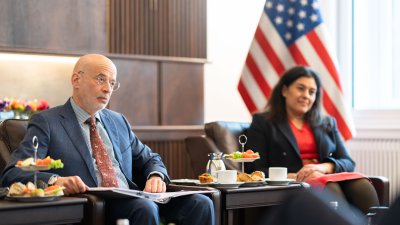 Amtsantritt von Alan Meltzer Charge d´Affaires (USA)