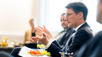 Amtsantritt von Alan Meltzer Charge d´Affaires (USA)