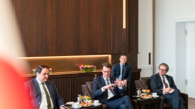 Amtsantritt von Alan Meltzer Charge d´Affaires (USA)