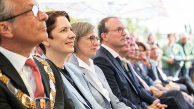 Ministerpräsident Wüst eröffnet Landesgartenschau Neuss