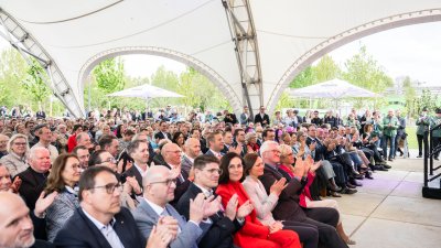 Ministerpräsident Wüst eröffnet Landesgartenschau Neuss
