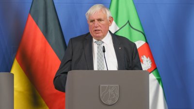 Minister Laumann während seiner Rede