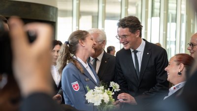 Fünf Jahre nach der Hochwasserkatastrophe: Gemeinsames Gedenken von Landtag und Landesregierung im Beisein von Bundespräsident Steinmeier