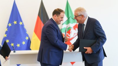 Pressekonferenzsituation