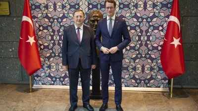 Ministerpräsident Wüst trifft den türkischen Außenminister Hakan Fidan