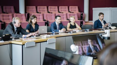 Gesprächsrunde mit Stéphane Séjourné