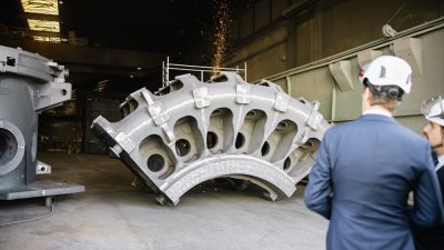 Besuch der Siempelkamp Gießerei in Krefeld