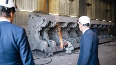 Besuch der Siempelkamp Gießerei in Krefeld