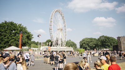 Rundgang auf dem Parookaville Festival am Flughafen Weeze