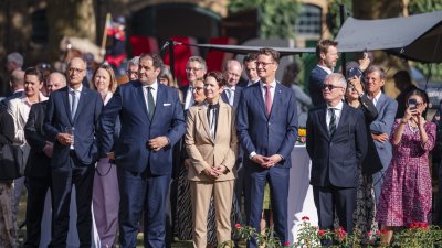 Ministerpräsident Hendrik Wüst empfängt Konsularisches Korps beim Sommerempfang in Warendorf