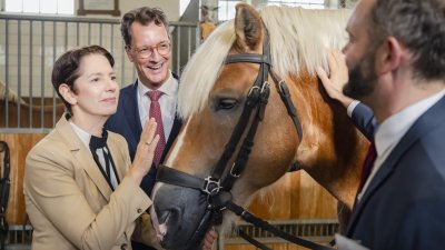 Ministerpräsident Hendrik Wüst empfängt Konsularisches Korps beim Sommerempfang in Warendorf