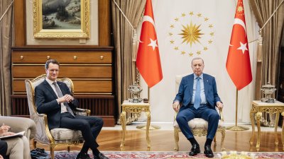 Ministerpräsident Hendrik Wüst trifft den türkischen Präsidenten Recep Tayyip Erdoğan