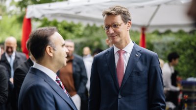 Empfang zum Tag der Deutschen  Einheit in der Deutschen Botschaft in Ankara