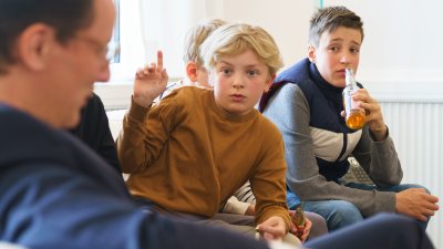 Girls & Boys Day: Schülerinnen und Schüler zu gast bei Ministerpräsident Hendrik Wüst