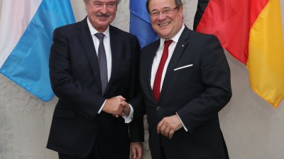 Ministerpräsident Armin Laschet besucht Luxemburg