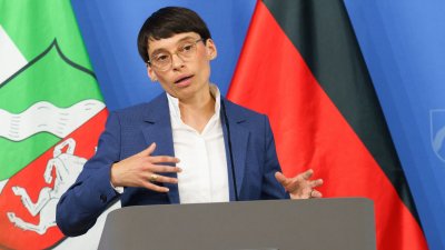 Kabinettpressekonferenz mit Ministerin Josefine Paul zur Stabilisierung der Kita-Landschaft