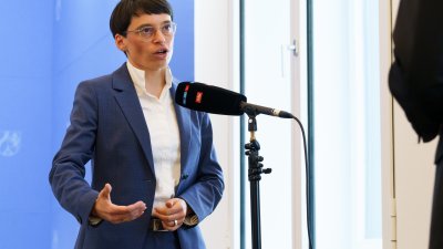 Kabinettpressekonferenz mit Ministerin Josefine Paul zur Stabilisierung der Kita-Landschaft