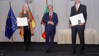 Vergabe der Rettungsmedaille des Landes Nordrhein-Westfalens