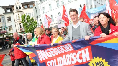 1. Mai Kundgebung des DGB NRW, Duisburg