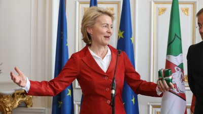 Ministerpräsident Armin Laschet empfängt designierte Präsidentin der Europäischen Kommission in Aachen