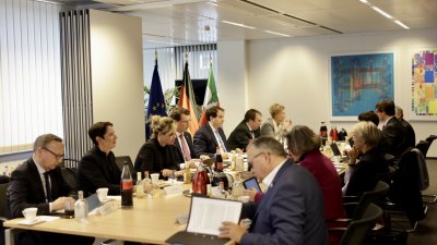 Landeskabinett tagt in Brüssel