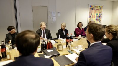 Landeskabinett tagt in Brüssel