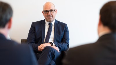 Ministerpräsident Wüst empfängt den Regierungschef des Fürstentums Liechtenstein zum Antrittsbesuch