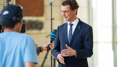 Wahl und Vereidigung von Ministerpräsident Hendrik Wüst