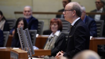 Gemeinsame Gedenkstunde von Landtag und Landesregierung für die Opfer des Nationalsozialismus