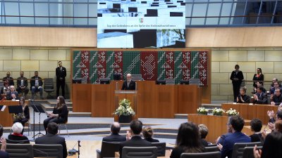 Gemeinsame Gedenkstunde von Landtag und Landesregierung für die Opfer des Nationalsozialismus