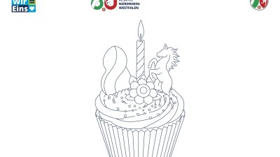 Postkarte zum Landesgeburtstag
