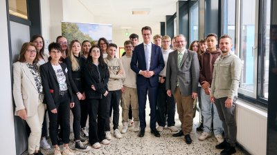 Besuch der Adolf-Reichwein-Gesamtschule in Lüdenscheid