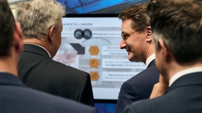 Besuch des Campus Buschhütten an der Universität Siegen