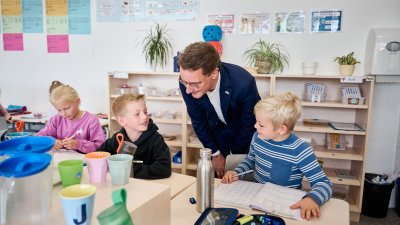 Besuch der Grundschule St. Michael in Paderborn