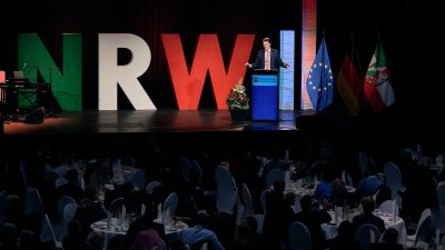 Ministerpräsident Hendrik Wüst dankt Arbeitnehmerinnen und Arbeitnehmern