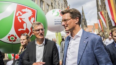 MP Wüst läuft über die Meile