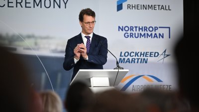Spatenstich für Rheinmetall-Werk in Weeze