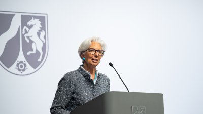Ministerpräsident Hendrik Wüst verleiht den Staatspreis an Bundeskanzlerin a.D. Dr. Angela Merkel