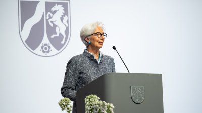 Ministerpräsident Hendrik Wüst verleiht den Staatspreis an Bundeskanzlerin a.D. Dr. Angela Merkel